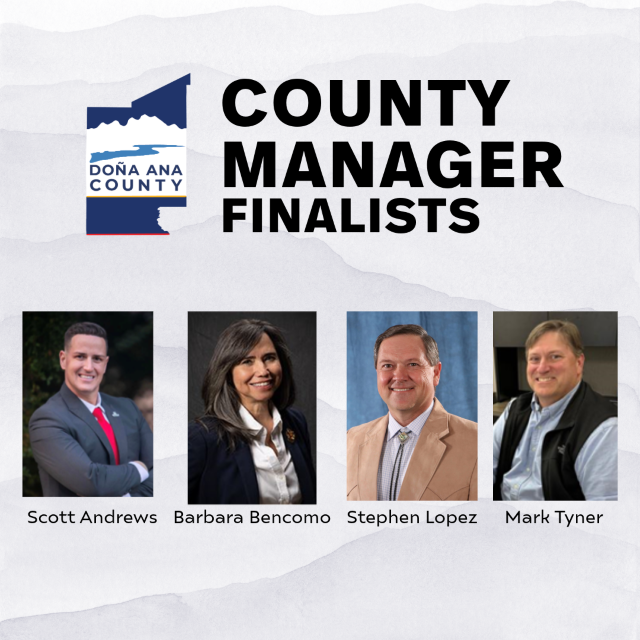 County Manager Finalists