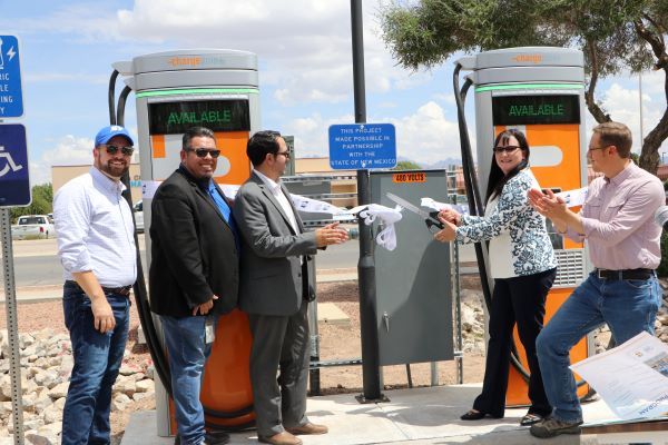 EV Ribbon cutting